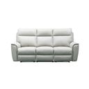 Skyline 3 seater Manual Recliner Sofa In Gray