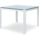 The appearance of Sloan Outdoor Dining Table In White designed by Century Furniture in the modern / contemporary interior design. This white piece of furniture was selected by 1StopBedrooms from Carrier and Company Outdoor Collection to add a touch of cosiness and style into your home. Sku: C7-D79-4010B;C7-D79-4010T. Table Top Shape: Square. Material: Aluminum.