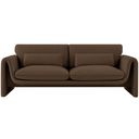 The appearance of Sloan Velvet Fabric Sofa In Brown designed by Meridian in the modern / contemporary interior design. This brown piece of furniture  was selected by 1StopBedrooms from Sloan Collection to add a touch of cosiness and style into your home. Sku: 199Brown-S. Material: Velvet.