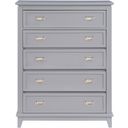 The appearance of Sloane Chest In Gray designed by Homelegance in the traditional interior design. This gray piece of furniture  was selected by 1StopBedrooms from Sloane Collection to add a touch of cosiness and style into your home. Sku: B2024GY-9. Material: Wood.