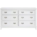 The appearance of Sloane Dresser In White designed by Homelegance in the traditional interior design. This white piece of furniture was selected by 1StopBedrooms from Sloane Collection to add a touch of cosiness and style into your home. Sku: B2024WH-5. Material: Wood.