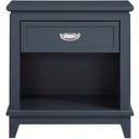 The appearance of Sloane Night Stand In Blue designed by Homelegance in the traditional interior design. This blue piece of furniture was selected by 1StopBedrooms from Sloane Collection to add a touch of cosiness and style into your home. Sku: B2024BU-4. Material: Wood.