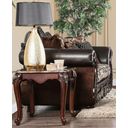 The appearance of Jamael Brown Loveseat designed by Furniture of America in the traditional interior design. This brown piece of furniture was selected by 1StopBedrooms from Jamael Collection to add a touch of cosiness and style into your home. Sku: SM6405-LV. Material: Fabric.