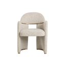Snowden Dining Armchair In Noah Ecru