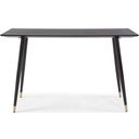 The appearance of Soho Wood Console Table In Dark Ash and Brass designed by Howard Elliott in the modern / contemporary interior design. This dark ash/brass piece of furniture  was selected by 1StopBedrooms from Soho Collection to add a touch of cosiness and style into your home. Sku: 36062. Material: Wood.