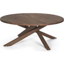 The appearance of Solana Coffee Table In Medium Brown designed by Mercana in the modern / contemporary interior design. This medium brown piece of furniture  was selected by 1StopBedrooms from Solana Collection to add a touch of cosiness and style into your home. Sku: 70624. Material: Wood.