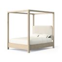 The appearance of Solano 85-Inch Queen Canopy Bed In Weathered Mango designed by Coaster in the coastal interior design. This weathered mango piece of furniture was selected by 1StopBedrooms from Solano Collection to add a touch of cosiness and style into your home. Sku: 222520QB1;222520QB2;222520QB3. Bed Type: Canopy Bed. Bed Size: Queen. Material: Mahogany.
