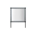 The appearance of Soleil Mirror In Charcoal designed by Global Furniture USA in the modern / contemporary interior design. This charcoal piece of furniture was selected by 1StopBedrooms from Soleil Collection to add a touch of cosiness and style into your home. Sku: SOLEIL-CHARCOAL-MR. Material: MDF.