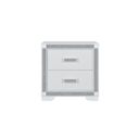 The appearance of Soleil Nightstand In White designed by Global Furniture USA in the modern / contemporary interior design. This white piece of furniture was selected by 1StopBedrooms from Soleil Collection to add a touch of cosiness and style into your home. Sku: SOLEIL-WHITE-NS. Material: MDF.