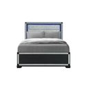 The appearance of Soleil Queen Upholstered Bed In Charcoal designed by Global Furniture USA in the modern / contemporary interior design. This charcoal piece of furniture was selected by 1StopBedrooms from Soleil Collection to add a touch of cosiness and style into your home. Sku: SOLEIL-CHARCOAL-QB/KB-SR;SOLEIL-CHARCOAL-QB-HB/FB/SLATS. Bed Size: Queen. Material: MDF. Bed Type: Upholstered Bed.