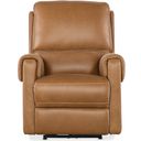 Somers Power Recliner with Power Headrest In Brown