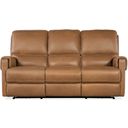 The appearance of Somers Power Sofa with Power Headrest In Brown designed by Hooker in the transitional interior design. This brown piece of furniture was selected by 1StopBedrooms from SS Collection to add a touch of cosiness and style into your home. Sku: SS718-PHZ3-080. Material: Leather.