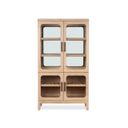 Somerset Buffet Curio In Butternut