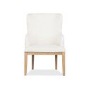 Somerset Upholstered Arm Chair Set of 2 In Butternut
