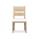 Somerset Upholstered Side Chair Set of 2 In Butternut