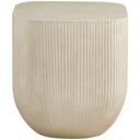 Sonara Concrete End Table In Beige