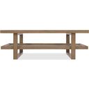 The appearance of Sonnet Rectangle Cocktail Table In Medium Wood designed by Hooker in the transitional interior design. This medium wood piece of furniture was selected by 1StopBedrooms from Sonnet Collection to add a touch of cosiness and style into your home. Sku: 6072-80110-85. Material: Oak Veneer.