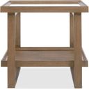 The appearance of Sonnet Rectangle End Table In Medium Wood designed by Hooker in the transitional interior design. This medium wood piece of furniture was selected by 1StopBedrooms from Sonnet Collection to add a touch of cosiness and style into your home. Sku: 6072-80113-85. Material: Oak Veneer.