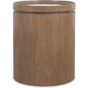 Sonnet Round Side Table In Medium Wood