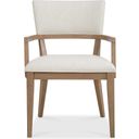 The appearance of Sonnet Upholstered Dining Chair In Beige designed by Hooker in the transitional interior design. This beige piece of furniture was selected by 1StopBedrooms from Sonnet Collection to add a touch of cosiness and style into your home. Sku: 6072-75500-85. Material: Wood.
