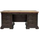 The appearance of Sonoma Executive Credenza In Dark Roast designed by Martin Furniture in the traditional interior design. This dark roast piece of furniture was selected by 1StopBedrooms from Sonoma Collection to add a touch of cosiness and style into your home. Sku: IMSA689. Material: Wood.