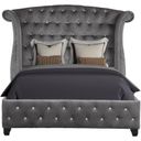 The appearance of Sophia Upholstery Full Size Bed Made With Wood In Gray designed by Galaxy Home Furnishings in the modern / contemporary interior design. This gray piece of furniture  was selected by 1StopBedrooms from Sophia Collection to add a touch of cosiness and style into your home. Sku: 808857829054-1;808857829054-2;808857829054-3. Bed Type: Platform Bed. Material: Wood. Bed Size: Full.
