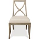 The appearance of Sophie X-Back Upholstered Side Chair Set of 2 In Natural designed by Riverside Furniture in the glam interior design. This natural piece of furniture was selected by 1StopBedrooms from Sophie Collection to add a touch of cosiness and style into your home. Sku: 50357.