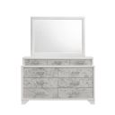 The appearance of Soul Dresser In White designed by Galaxy Home Furnishings in the modern / contemporary interior design. This white piece of furniture was selected by 1StopBedrooms from Soul Collection to add a touch of cosiness and style into your home. Sku: 601955557597. Material: Solid Wood.