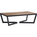 South Beach Rectangular Cocktail Table In Obsidian