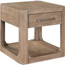The appearance of South Bend End Table In Brown designed by Liberty in the modern / contemporary interior design. This brown piece of furniture was selected by 1StopBedrooms from South Bend Collection to add a touch of cosiness and style into your home. Sku: 306-OT1020. Material: Solid Rubberwood.