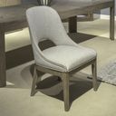 The appearance of South Bend Upholstered Side Chair Set of 2 In Brown designed by Liberty in the modern / contemporary interior design. This brown piece of furniture  was selected by 1StopBedrooms from South Bend Collection to add a touch of cosiness and style into your home. Sku: 306-C6501S. Material: Solid Rubberwood.
