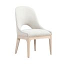 The appearance of South Bend Upholstered Side Chair Set of 2 In Cloud White designed by Liberty in the modern / contemporary interior design. This cloud white piece of furniture  was selected by 1StopBedrooms from South Bend Collection to add a touch of cosiness and style into your home. Sku: 306W-C6501S. Material: Solid Rubberwood.