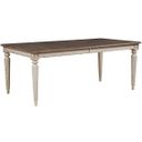 The appearance of Southbury Rectangular Dining Table designed by American Drew in the traditional interior design. This light stain piece of furniture  was selected by 1StopBedrooms from Southbury Collection to add a touch of cosiness and style into your home. Sku: 513-744. Material: Wood. Table Top Shape: Rectangular. Size: 40" x 76".