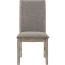 The appearance of Southlake Dining Side Chair Set of 2 In Brown and Gray designed by Homelegance in the traditional interior design. This brown and gray piece of furniture  was selected by 1StopBedrooms from Southlake Collection to add a touch of cosiness and style into your home. Sku: 5741NNS. Material: Textured.