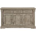 The appearance of Southlake Server In Brown and Gray designed by Homelegance in the traditional interior design. This brown and gray piece of furniture  was selected by 1StopBedrooms from Southlake Collection to add a touch of cosiness and style into your home. Sku: 5741NN-40. Material: Oak Veneer.
