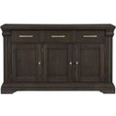The appearance of Southlake Server In Brown designed by Homelegance in the traditional interior design. This brown piece of furniture  was selected by 1StopBedrooms from Southlake Collection to add a touch of cosiness and style into your home. Sku: 5741-40. Material: Wood.