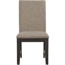 The appearance of Southlake Wire Brushed Rustic Brown Side Chair Set Of 2 designed by Homelegance in the transitional interior design. This brown piece of furniture  was selected by 1StopBedrooms from Southlake Collection to add a touch of cosiness and style into your home. Sku: 5741S. Material: Textured.