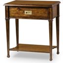 The appearance of Southport Nightstand In Acacia designed by Century Furniture in the modern / contemporary interior design. This acacia piece of furniture  was selected by 1StopBedrooms from Monarch Collection to add a touch of cosiness and style into your home. Sku: MN5775. Material: Beech Solid Wood.