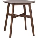 The appearance of Space Savers Satin Walnut Counter Height Dining Table designed by Liberty in the transitional interior design. This brown piece of furniture was selected by 1StopBedrooms from Space Savers Collection to add a touch of cosiness and style into your home. Sku: 198-GT3636. Table Top Shape: Round. Material: Wood. Size: 36".