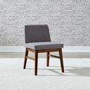 The appearance of Space Savers Upholstered Side Chair Set of 2 In Walnut designed by Liberty in the modern / contemporary interior design. This walnut piece of furniture was selected by 1StopBedrooms from Space Savers Collection to add a touch of cosiness and style into your home. Sku: 198-C6501S. Material: Solid Rubberwood.