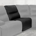 The appearance of Spartacus Black Armless Chair designed by Parker House in the modern / contemporary interior design. This black piece of furniture was selected by 1StopBedrooms from Spartacus Collection to add a touch of cosiness and style into your home. Sku: MSPA#840-BLC. Material: Polyester.
