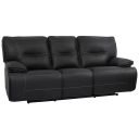 The appearance of Spartacus Black Dual Power Reclining Sofa with Power Headrest designed by Parker House in the modern / contemporary interior design. This black piece of furniture  was selected by 1StopBedrooms from Spartacus Collection to add a touch of cosiness and style into your home. Sku: MSPA#832PH-BLC. Material: Polyester.