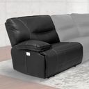 The appearance of Spartacus Black LAF Power Reclining Chair with Power Headrest designed by Parker House in the modern / contemporary interior design. This black piece of furniture was selected by 1StopBedrooms from Spartacus Collection to add a touch of cosiness and style into your home. Sku: MSPA#811LPH-BLC. Material: Polyester.