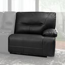 The appearance of Spartacus Black RAF Power Reclining Chair with Power Headrest designed by Parker House in the modern / contemporary interior design. This black piece of furniture was selected by 1StopBedrooms from Spartacus Collection to add a touch of cosiness and style into your home. Sku: MSPA#811RPH-BLC. Material: Polyester.