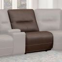 The appearance of Spartacus Chocolate Armless Chair designed by Parker House in the modern / contemporary interior design. This chocolate piece of furniture was selected by 1StopBedrooms from Spartacus Collection to add a touch of cosiness and style into your home. Sku: MSPA#840-CHO. Material: Polyester.