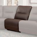 The appearance of Spartacus Chocolate Armless Recliner designed by Parker House in the modern / contemporary interior design. This chocolate piece of furniture was selected by 1StopBedrooms from Spartacus Collection to add a touch of cosiness and style into your home. Sku: MSPA#810-CHO. Material: Polyester.