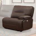 The appearance of Spartacus Chocolate RAF Power Reclining Chair with Power Headrest designed by Parker House in the modern / contemporary interior design. This chocolate piece of furniture was selected by 1StopBedrooms from Spartacus Collection to add a touch of cosiness and style into your home. Sku: MSPA#811RPH-CHO. Material: Polyester.