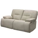The appearance of Spartacus Oyster Dual Power Reclining Loveseat with Power Headrest designed by Parker House in the modern / contemporary interior design. This cream piece of furniture  was selected by 1StopBedrooms from Spartacus Collection to add a touch of cosiness and style into your home. Sku: MSPA#822PH-OYS. Material: Polyester.