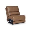 The appearance of Spear Hill Power Armless Recliner In Caramel designed by Signature Design by Ashley in the modern / contemporary interior design. This caramel piece of furniture  was selected by 1StopBedrooms from Spear Hill Collection to add a touch of cosiness and style into your home. Sku: NCU6260631. Material: Leather Match.