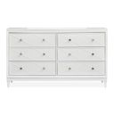 The appearance of Springhouse Double Drawer Dresser In Whisper White designed by Magnussen in the transitional interior design. This whisper white piece of furniture was selected by 1StopBedrooms from Springhouse Collection to add a touch of cosiness and style into your home. Sku: B5993-22. Material: MDF.